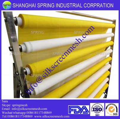 59T-64um ((150 mesh) желтая сетка из монофиламента полиэстера / Polyester Screen Printing Mesh