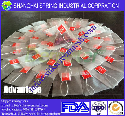 Индивидуальные по длине термосвариваемые фильтр-пакеты для чая для хлопка и метод запечатывания