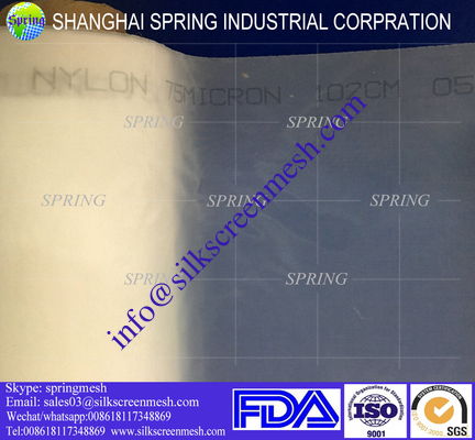 10-74GG, 3XXX-17XXX нейлоновая сетка для муки, одобрение FDA для пищевых продуктов