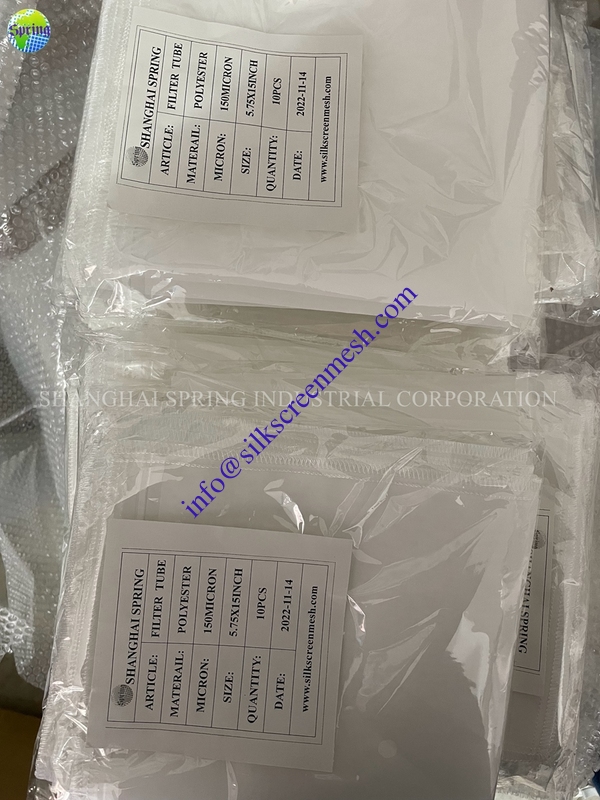 Фильтровальные пакеты для чайных пакетиков с точностью фильтрации 20-600 меш, размер ячейки 3 микрона - 2000 микрон и настраиваемая длина